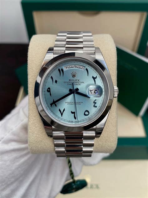 rolex with arabic dial.